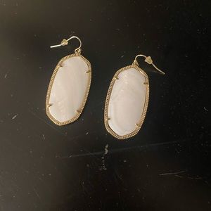 Elle Gold Drop Kendra Scott earrings